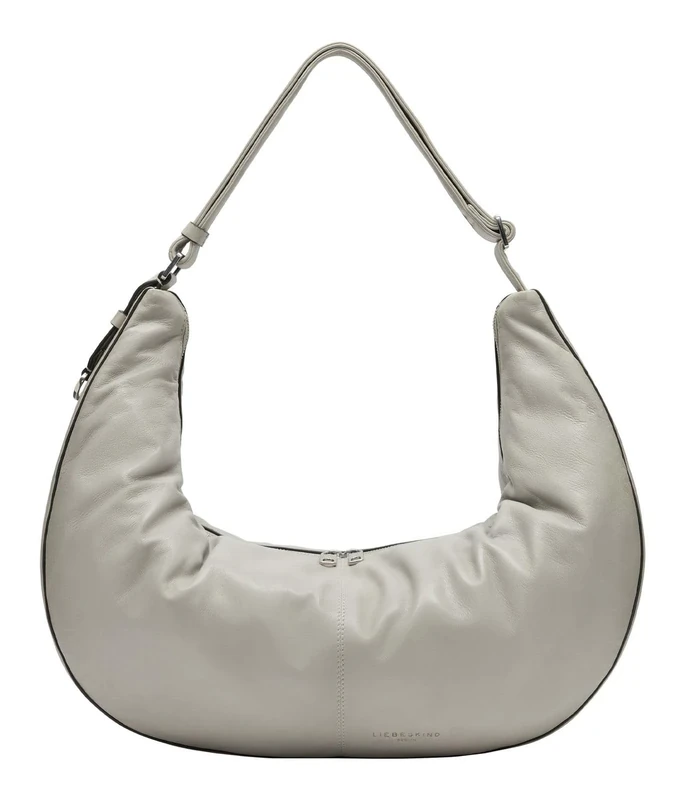 Liebeskind Women Hobo L Moon Sheep Natural Handbag, Steel, L