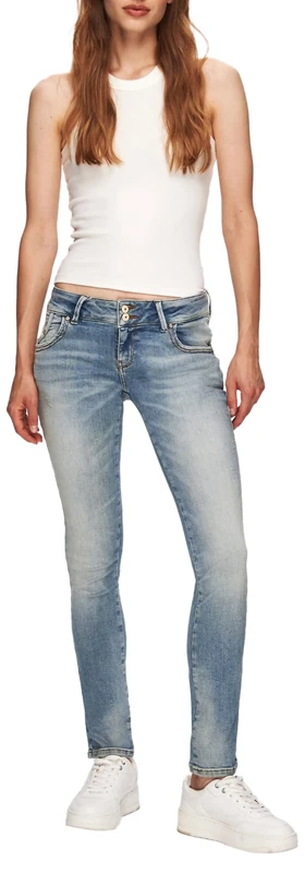 LTB Jeans Women's Molly 200 Jeans, Avelia Wash 55574, 33 W/30 L