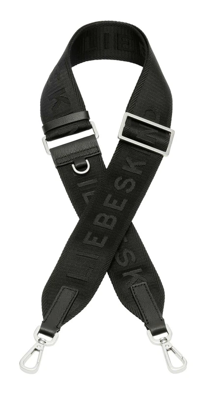 LIEBESKIND BERLIN bag accessories Classic Logo Webbing Strap Black