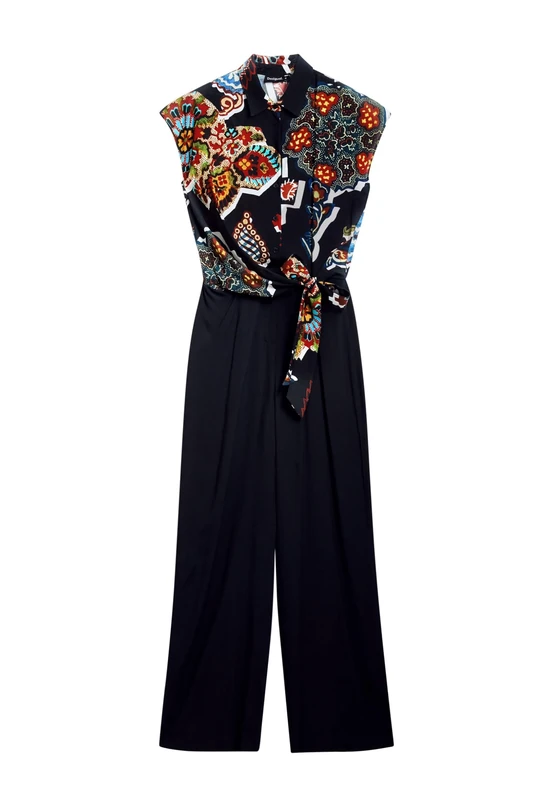 Desigual JUMPSUIT_PAISLEY_LACROIX, 2000 BLACK, M