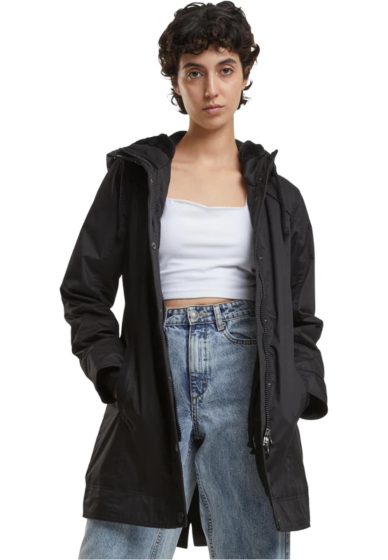 Brandit Women's Savannah Parka, Black, S - Image 1