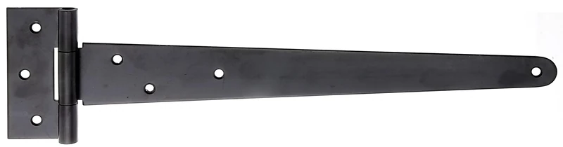 Alberts 829933 Tee Hinge | Black dip Coating | Strip 348 x 46 mm | Hinge 90 x 40 mm | Set of 10