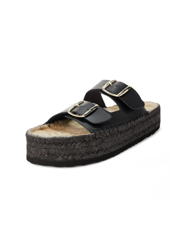 Love Moschino Women Ja28393g0mia0000 Mule, Black, 4 UK