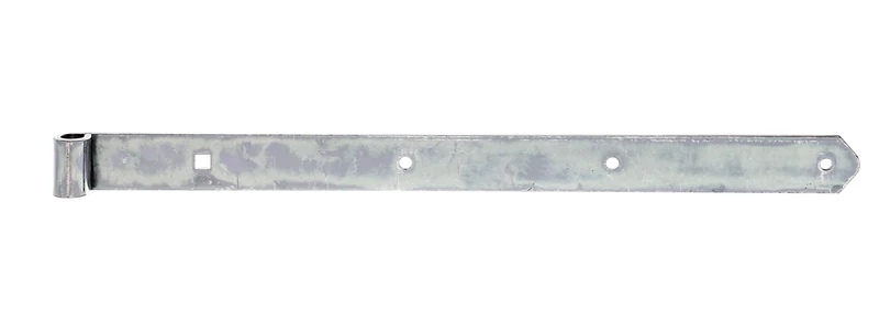 Alberts 845346 Shutter Hinge | in Different Designs | electrogalvanised, Thick-Layer-passivated | roll Ø16 mm | Size 600 x 45 mm | Set of 10