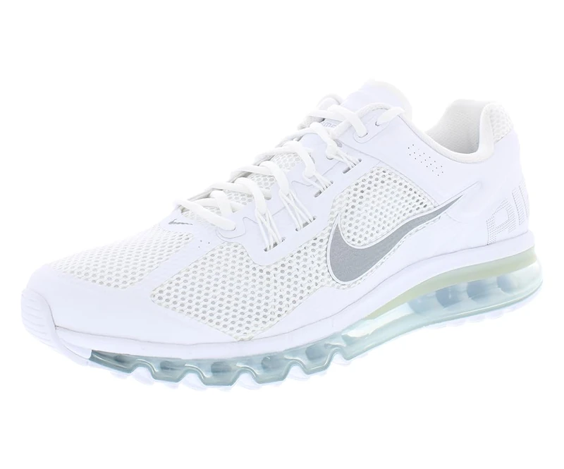 Nike HF4884-100 Nike Air Max 2013 Men White/Metallic Silver-Black UK 7