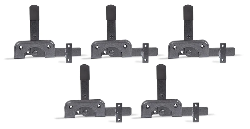 Alberts 822606 Gartentorfalle Duravis Garden gate Trap, Diamond Black, Pack of 5