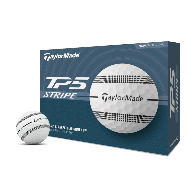 TaylorMade Golf 2024 TP5 Stripe ONE Dozen Golf Balls