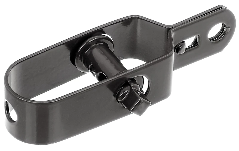 Alberts 834777 Wire tensioner | galvanised, Anthracite Plastic Coated RAL 7016 | Size 2 | Length 100 mm | Set of 50 - Image 1