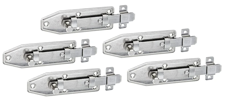 Alberts 856373 Fensterriegel Window Latch, Silver