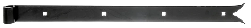 Alberts 862770 Shutter Hinge | in Different Designs | Black | roll Ø14 mm | Size 500 x 35 mm | Set of 10
