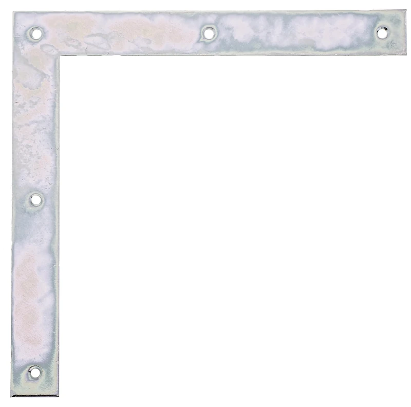 Alberts 841409 Gate Angle | electrogalvanised, Thick-Layer-passivated | 250 x 250 x 30 mm | Set of 10