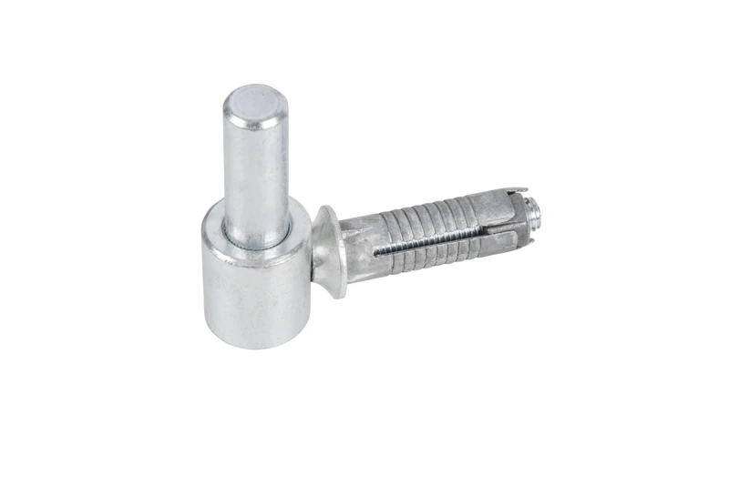 Alberts 864446 Hook for screwing in | with Metric Thread | electrogalvanised Blue | Backset Ø16 mm | 65 x 33 mm | Set of 10 - Image 1