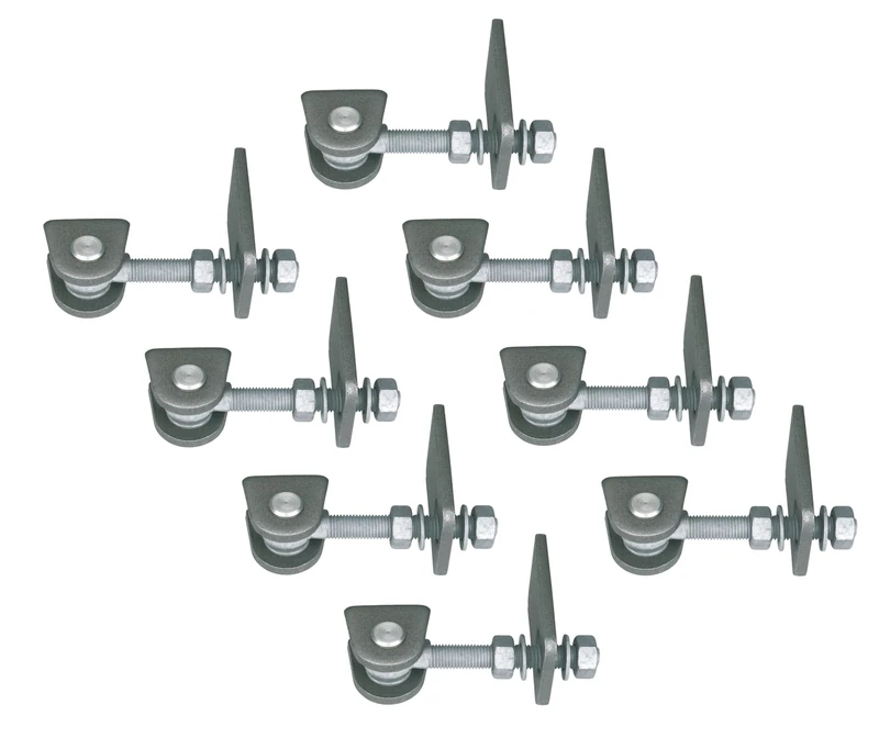 Alberts 852351 Torband Gate Hinge, Silver