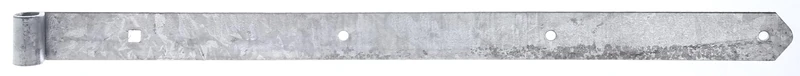 Alberts 845353 Shutter Hinge | in Different Designs | hot-dip galvanised | roll Ø16 mm | Size 700 x 45 mm | Set of 10
