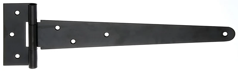 Alberts 829926 Tee Hinge | Black dip Coating | Strip 294 x 46 mm | Hinge 90 x 40 mm | Set of 10