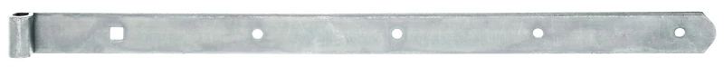 Alberts 845094 Shutter Hinge | in Different Designs | electrogalvanised, Thick-Layer-passivated | roll Ø10 mm | Size 500 x 30 mm | Set of 10