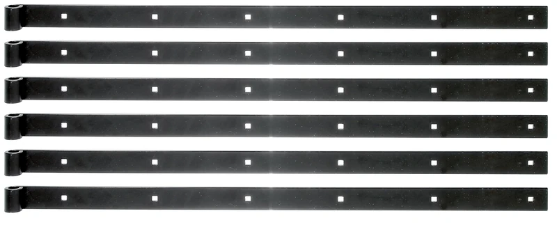 Alberts 862695 Shutter Tape | in Various Designs | Black | roll Ø14 mm | Size 800 x 35 mm | Set of 6