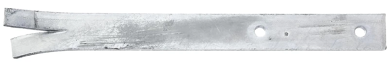 Alberts 843762 Fence Rail Holder | hot-dip galvanised | for Setting in Concrete | 30 x 300 mm | Set of 10