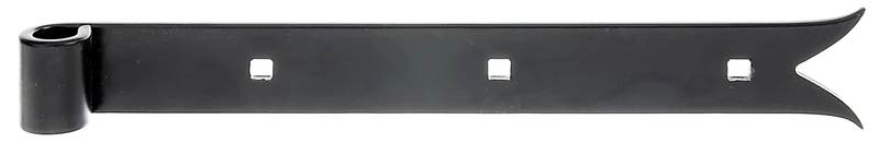 Alberts 862756 Shutter Hinge | in Different Designs | Black | roll Ø14 mm | Size 300 x 35 mm | Set of 10