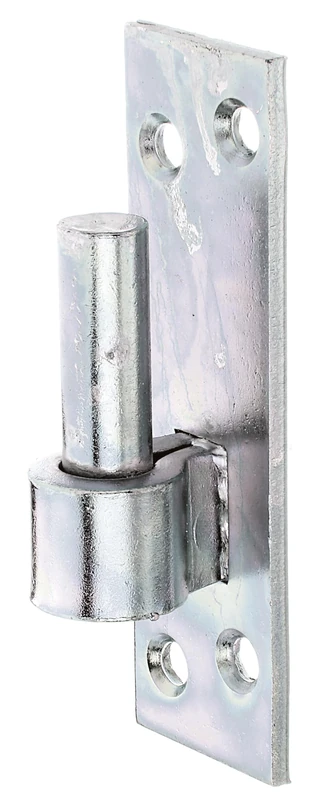 Alberts 860592 Kloben auf Platte Clamp on Plate, Silver