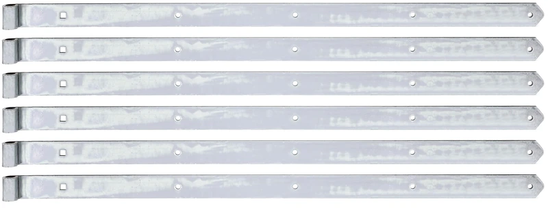 Alberts 845421 Ladenband Shutter Strap, Silver