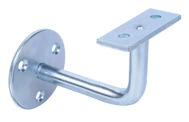 Alberts 855949 Handrail Support | for mounting on the wall, Support not Adjustable | for screwing on | Support Straight | galvanised | Set of 10