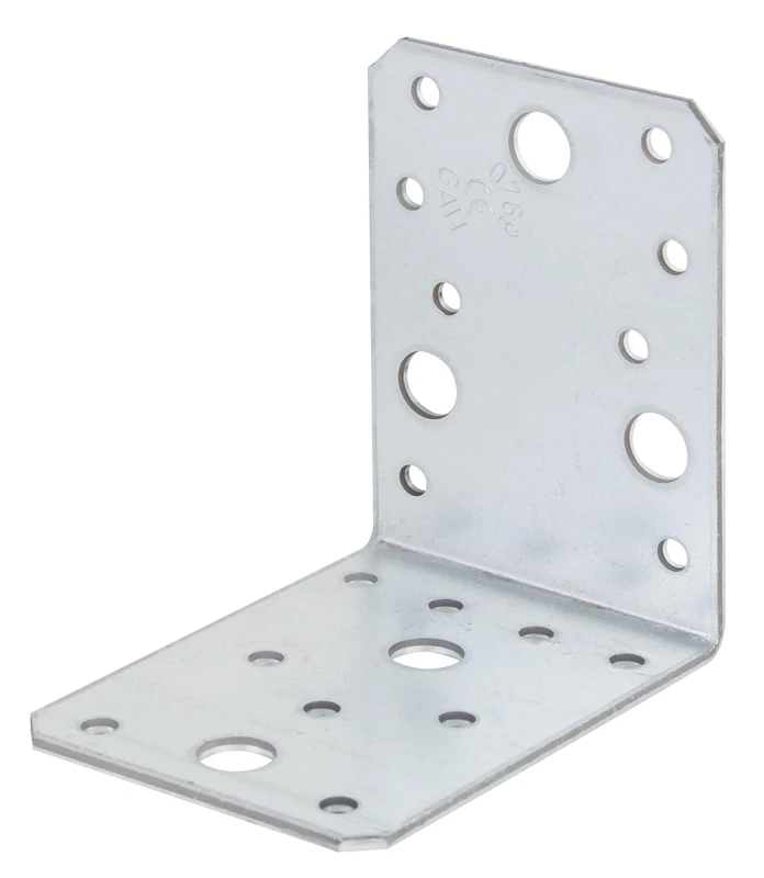 Alberts 836306 Angle Connector | sendzimir galvanised | 90 x 90 x 65 mm | Set of 25