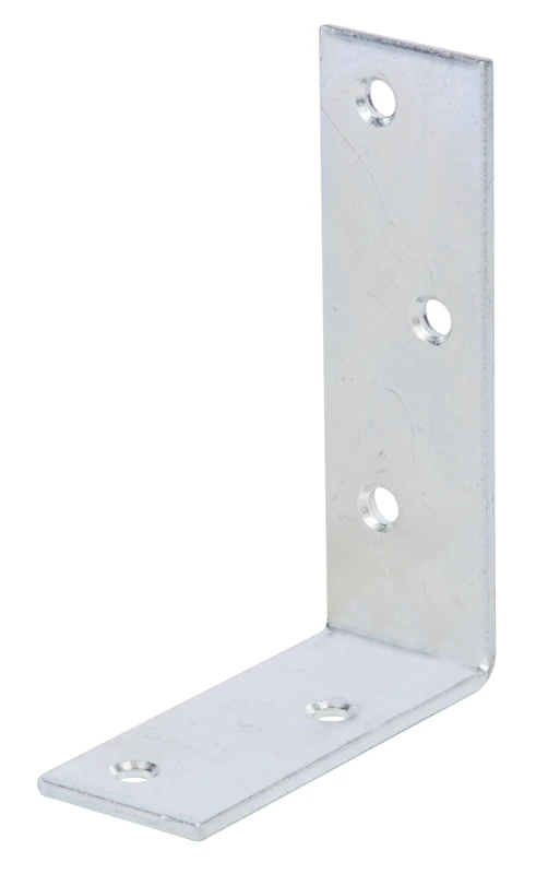 Alberts 829988 Joist Hanger Angle Bracket | electrogalvanised, Thick-Layer-passivated | 75 x 100 x 30 mm | Set of 48