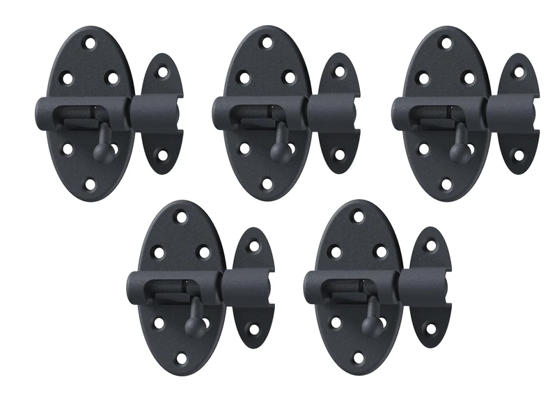 Alberts 850678 Grendelriegel Ovado, Gray