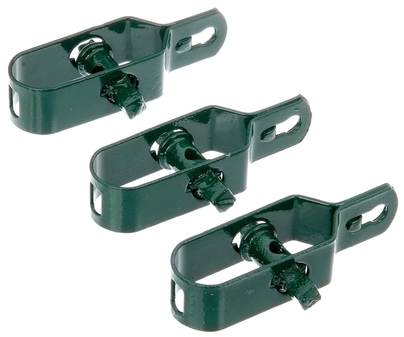 Alberts 854409 Wire tensioner | galvanised, Green Plastic-Coated | Size 2 | Length 100 mm | Set of 30