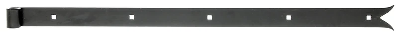 Alberts 862794 Shutter Hinge | in Different Designs | Black | roll Ø14 mm | Size 700 x 35 mm | Set of 10