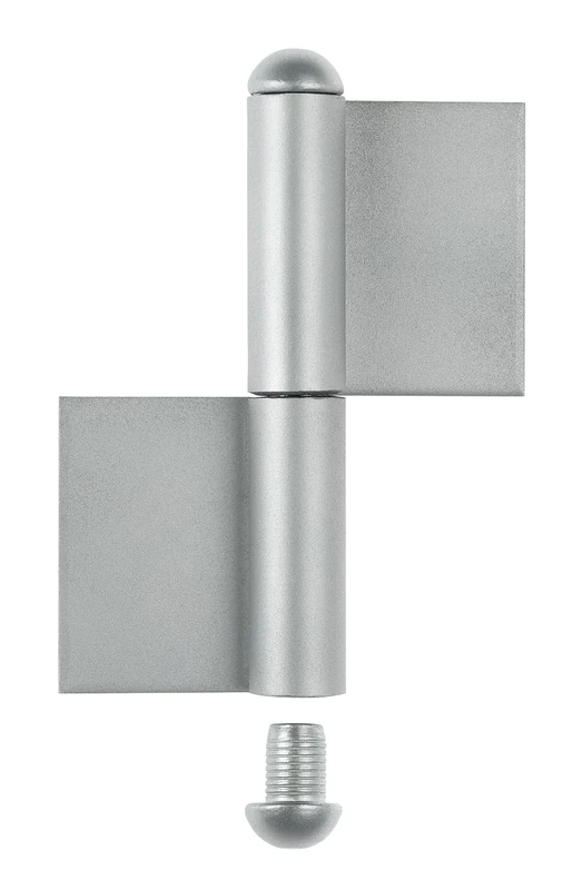Alberts 866891 Construction Hinge | Type KO4 | Stainless Steel | Height 100 mm | Diameter Ø9 mm | Set of 10