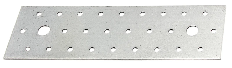 Alberts 849276 Lochplatte Perforated Plate, Silver