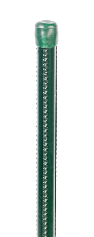 Alberts 854300 Universal Rod | Ribbed Surface | Green Plastic Coated | Length 1000 mm | Post Ø 9 mm | Set of 25 - Image 1