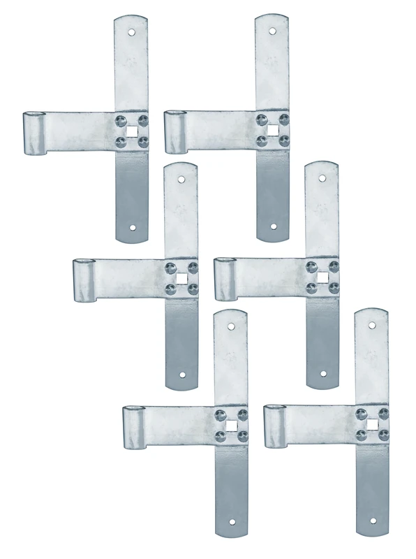Alberts 824082 Cross Band | galvanised Blue | 180 x 30 mm | Set of 6