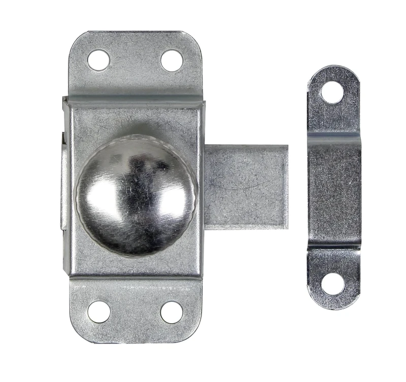 Alberts 835682 Turning Bolt | with Loop | galvanised Blue | 30 x 69 mm | Set of 12
