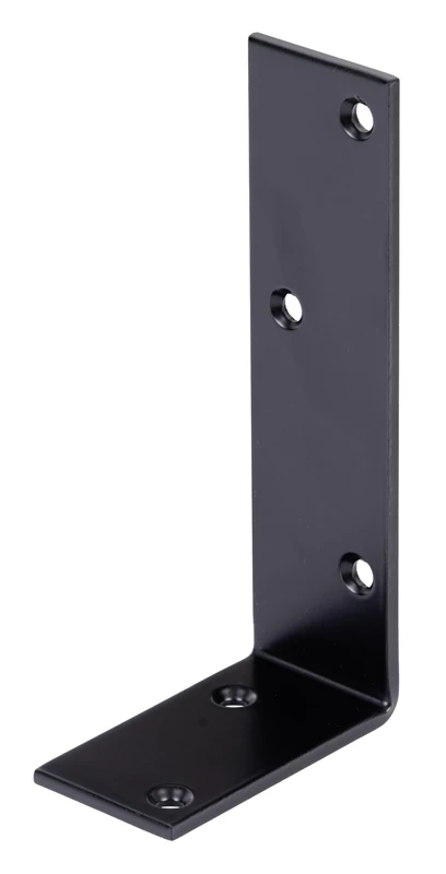 Alberts 825041 Joist Hanger Angle Bracket - Black - Powder-Coated - 75 x 150 x 40 mm | Set of 20