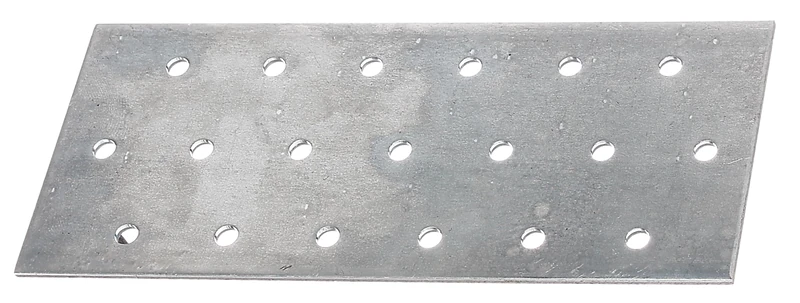 Alberts 820350 Lochplatte Perforated Plate, Silver