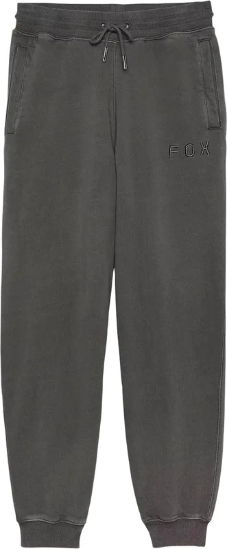 Fox Racing - W Wordmark Fleece Jogger, Pants, PTR, M Pewter Grey