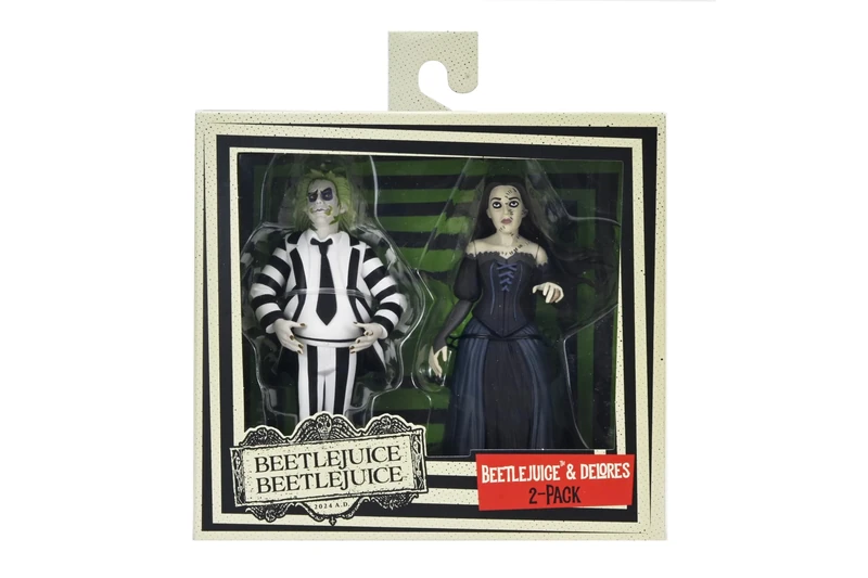 NECA Beetlejuice & Delores Pack 2 Scale Action Fig. 15 cm Beetlejuice Beetlejuice Toony Terrors