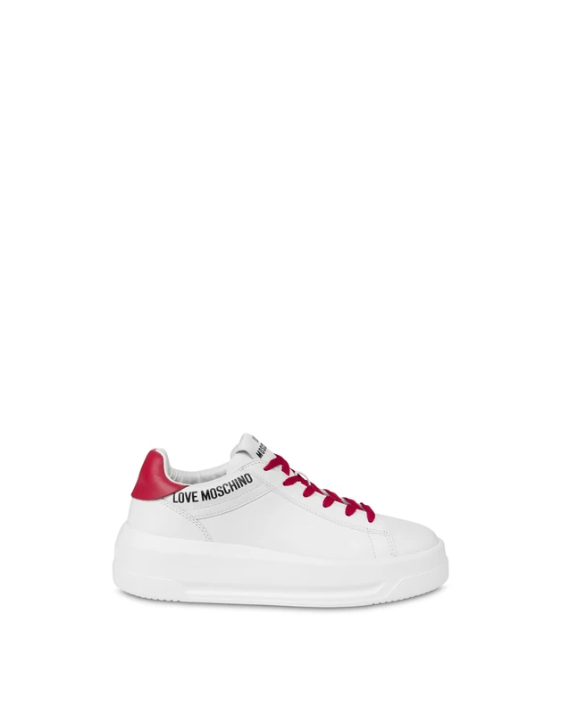 Love Moschino Women Polja15525g0mia110f37 Sneaker, White, 5 UK