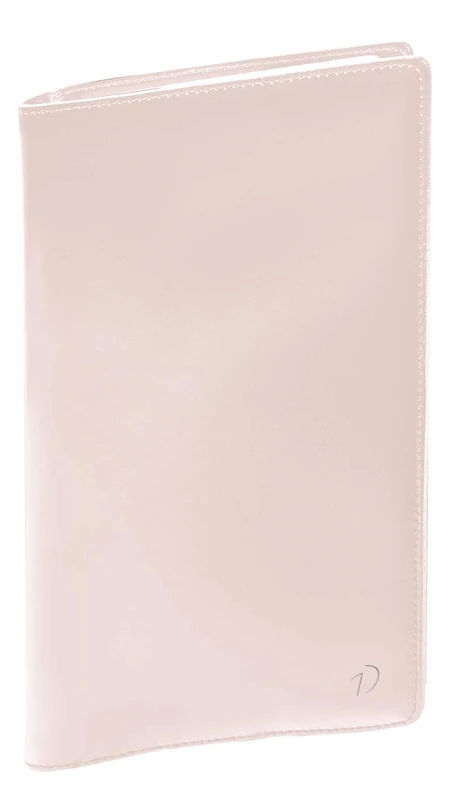 Quo Vadis - Diary - 2025 - Minister - Weekly Planner - French - Luna - Pink - 13 months from December to December - 16 x 24 cm - Clairefontaine white paper - Split leather - Made in France