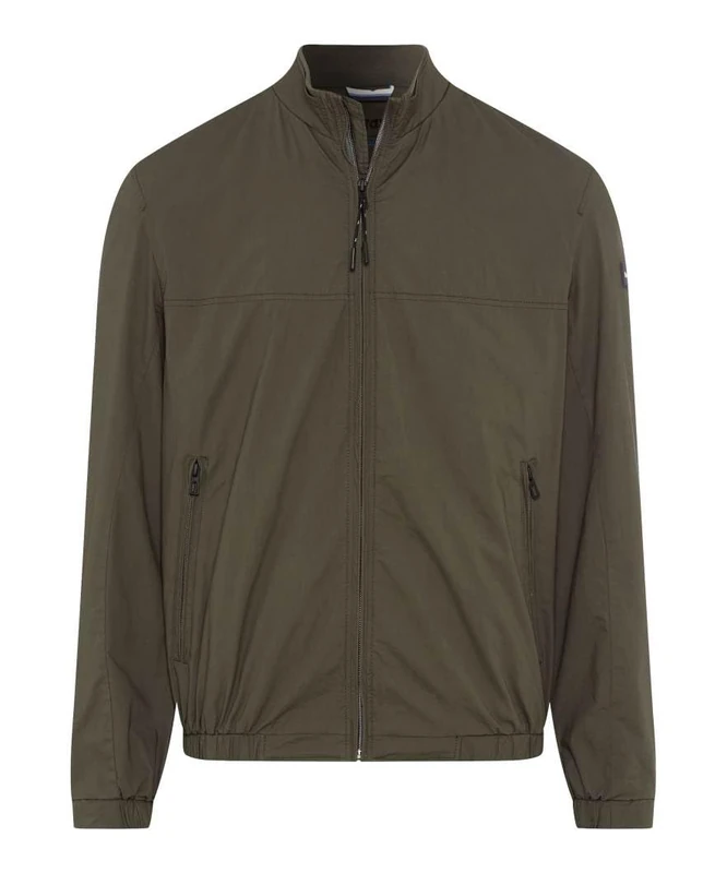 BRAX Men's Style Calvin Ultra Light Cotton Jacket, 36 Thyme, L