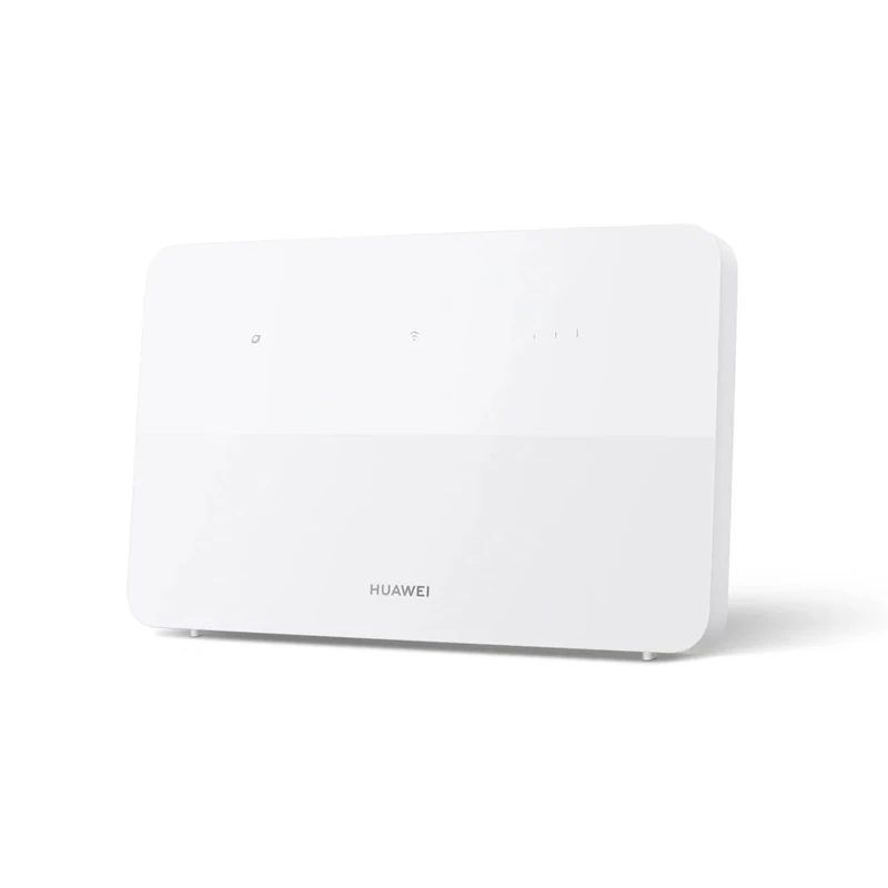Huawei 4G+ CPE 5 Router, B636, LTE SIM Router, Cat 7+, DL 400Mbps/UL 200Mbps, Wi-Fi 6 AX3000, 4 LAN Ethernet Ports, Viewed Wi-Fi Diagnosis, Industrial Grade Signal Coverage