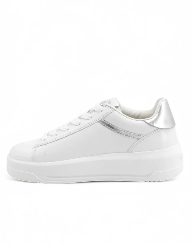 Love Moschino Women Polja15525g0mia210b38 Sneaker, White, 6 UK