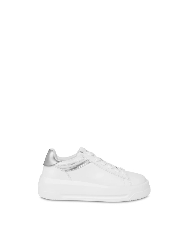 Love Moschino Women's Polja15525g0mia210b39 Gymnastics Shoe, White, 7 UK