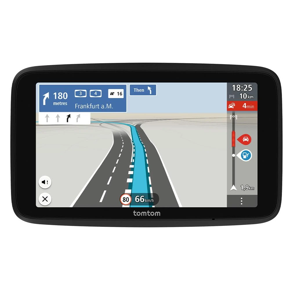 TomTom Car Sat Nav GO Classic 2nd (6 inch, with Traffic information, speed cam alert trial, Europe Map updates included, updates via WiFi, Moving Lane Guidance, integrated reversible mount)