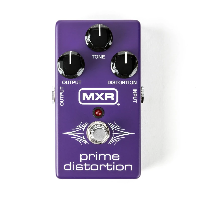 MXR - M69P PRIME DISTORTION PURPLEM, Distortion Pedal, Fully Analog Circuit, Dynamic Distortion, Output-Tone-Distortion Controls, True Bypass Circuit