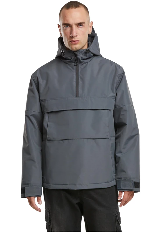 Brandit Men's Windbreaker Arctic, Charcoal, M