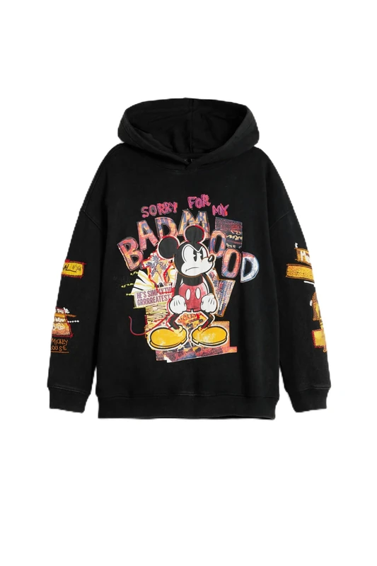Desigual SWEAT_MICKEY_MOOD, 2000 BLACK, 13/14